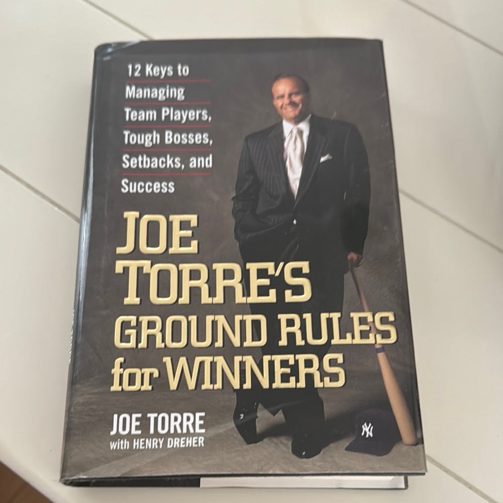 Joe Torre's Ground Rules for Winners Book
